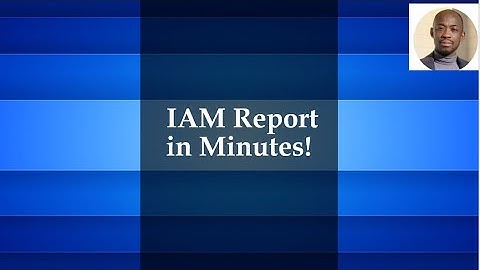 How to Generate AWS IAM Credentials Report – Step by Step | Monitor Access & Security