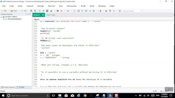 VBScript Fundamentals for beginners