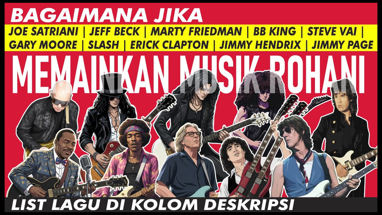 INSTRUMENTAL SLOW ROCK ROHANI KRISTEN |  AI GENERATED-TIDAK NYATA