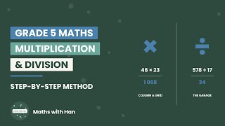 Grade 5 Maths: Multiplication and Division Explained | Column, Grid & Division