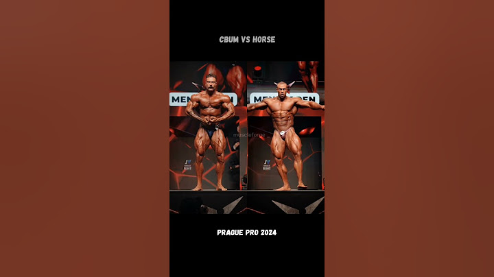 Cbum Vs Horse (Prague Pro 2024) #bodybuilding #bodybuilder #cbum #open #musculação #pose #motivation
