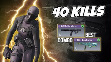 40 KILLS! THIS COMBO CAN DOMINATE IN SWEATY LOBBY | BEST COMBO IN CODM BR @ParkerTheSlayerClips