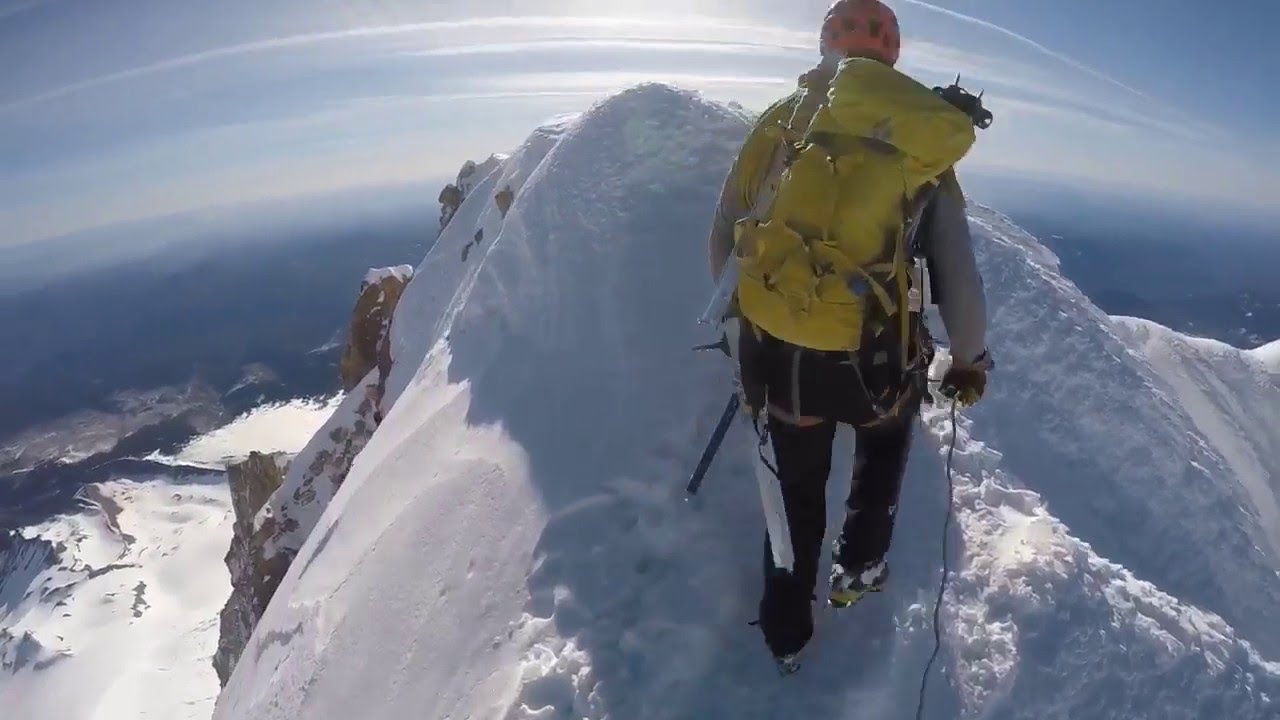 Mt Hood Summit - Reid Headwall Route - YouTube