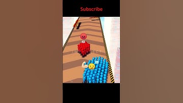 Crowd Run 3d Gameplay 🏃 Next #shorts #gameplay #crowdrunner3d