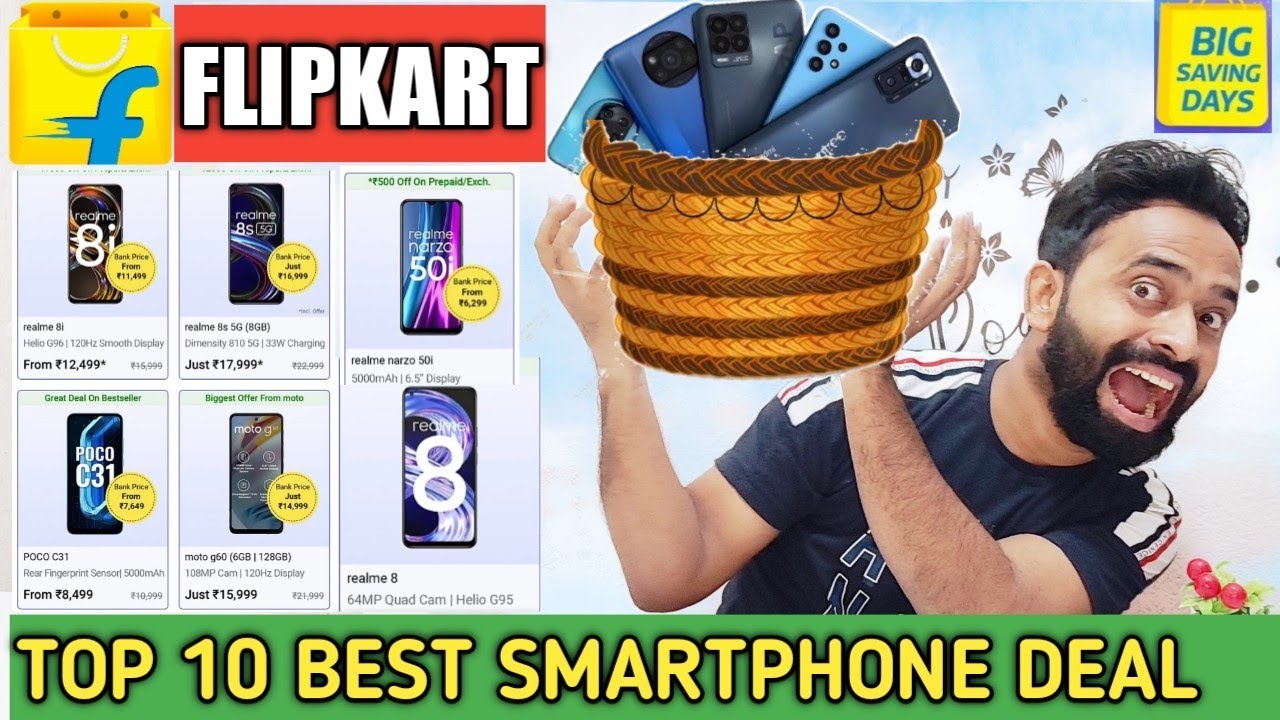 Flipkart Big Saving Day Sale 2021|10 Best Smartphone Deal In Big Saving Day Sale 2021