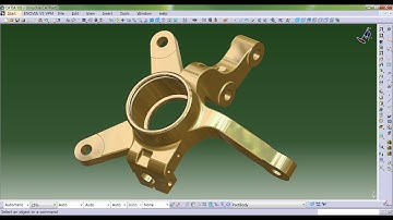 Knuckle | CATIA V5 3D modeling