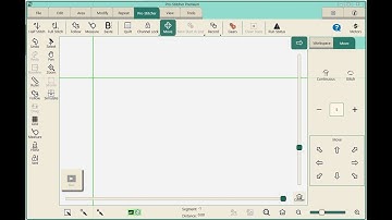 Pro Stitcher -how to longarm  quilt using baste  and also to use the Move button.