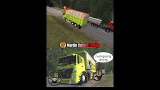 Truk Hino 500 Dump truck kuat nanjak - Bus Simulator Indonesia