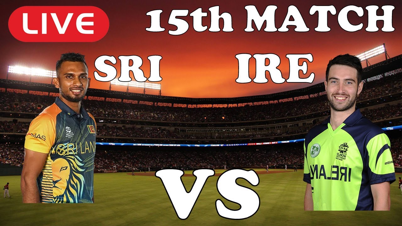 🔴Live Sri Lanka Vs Ireland SL vs IRE Live Cricket Scores IRE V SL
