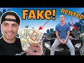 Fake Gurus On Youtube, Fake Cash And Rented Cars!