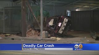 1 Dead, 2 Hurt In Crash That May Have Had Several Causes