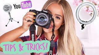 HOW TO START A YOUTUBE CHANNEL: EQUIPMENT + GAINING SUBSCRIBERS