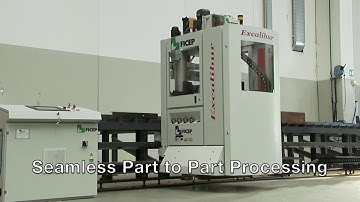 CNC Drilling Machine Excalibur 12 Uses Innovative Steel Fabrication Technology to Eliminate Layout