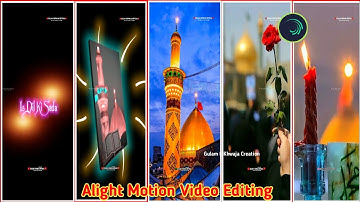 Moharram Coming Soon Status Editing Es Dil ki sada HussainTutorial Islamic Status Editing  #xml File