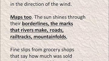 Tissue by Imtiaz Dharker - English Poetry Revision Video