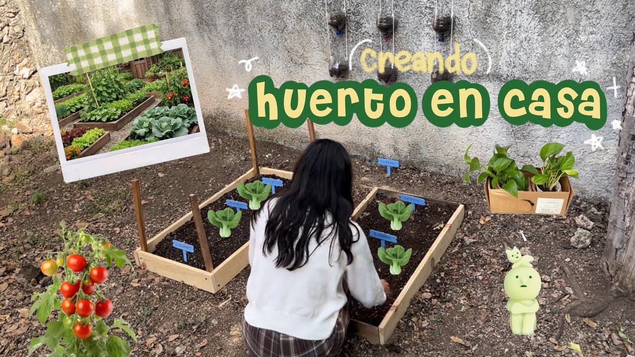 Solo quiero una casita con jardín 🥬/ living alone