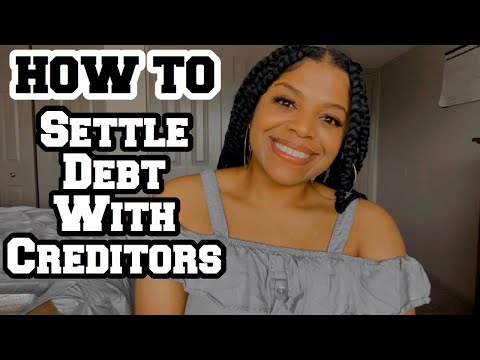 Negotiating With Creditors| Settle Debt With Debt Collectors | DIY Credit Repair Tips | LifeWithMC