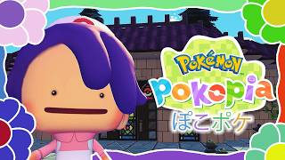 My Rocky Ridge Dream town build (in progress!) #pokopia #pngtuber #ぽこポケ