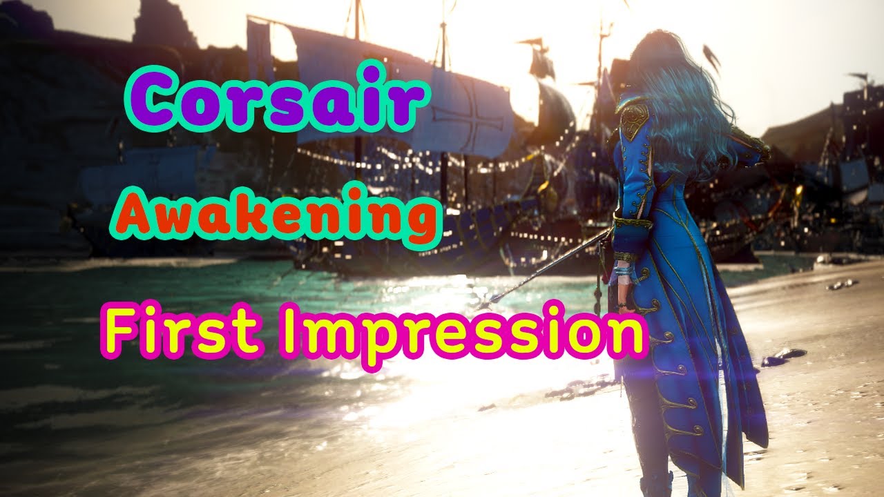 black desert awakening ยังไง  New  [Black Desert Online] Corsair Awakening First Impression ลองเล่นคอร์แซร์ ปลุกพลัง เจ๋งแค่ไหนกันเชียว