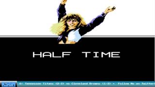 Week 6: Tennessee Titans vs Cleveland Browns - Tecmo Super Bowl 2016-17