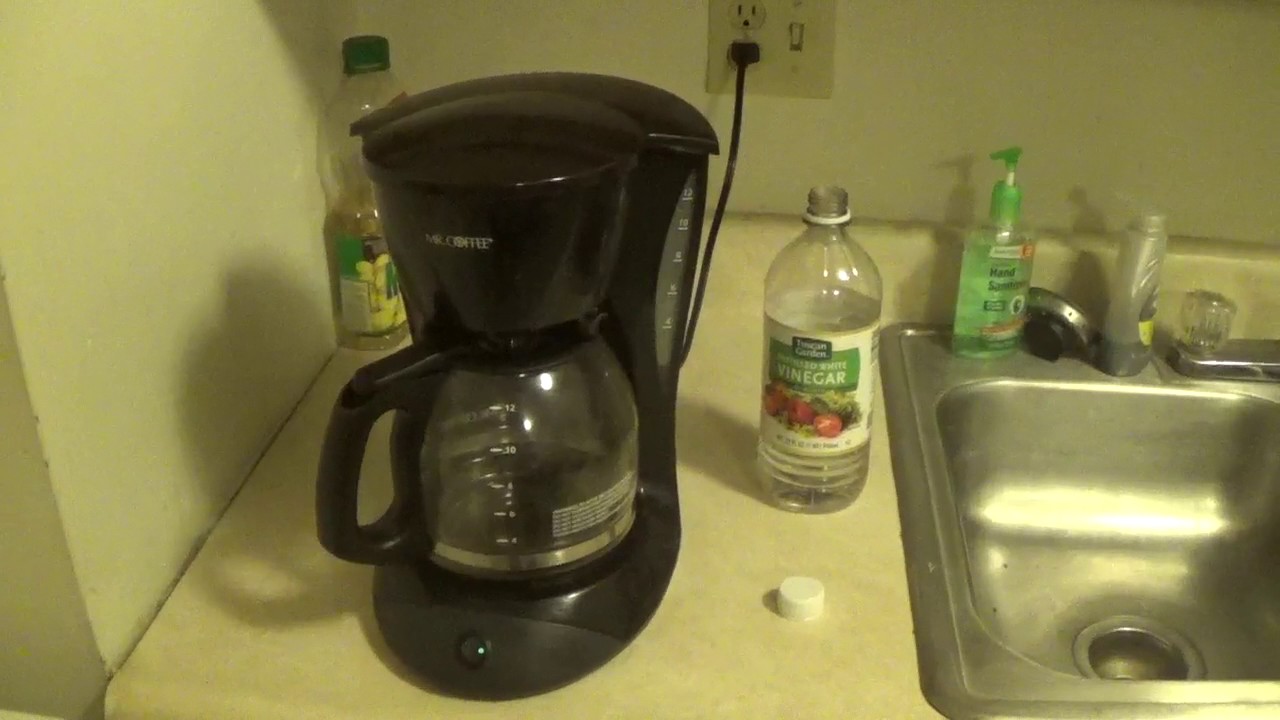 How To Clean Your Coffee Maker - YouTube