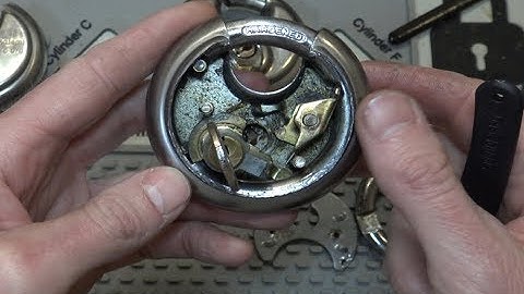 (329) How a Storage Locker Disk Lock Works