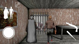 Playing as Granny and Grandpa in Granny House || Granny Chapter One Mod Menu screenshot 5