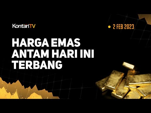 Harga Emas Antam Hari Ini (2 Februari) Terbang, tapi Selisih dengan Buyback Tetap!