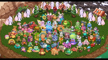 The Continent Full Song (Cherubble Update) My Singing Monsters Dawn of Fire