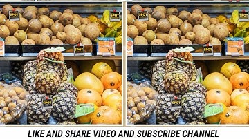 [Spot The Difference Game] 1% Can Find All The Difference : Puzzle challenge