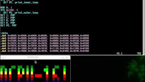 DCPU-16 Emulator and Assembler