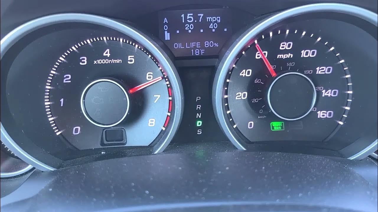 2012 Acura TL Sh-Awd 0-100 mph Love that 3.7 sound - YouTube