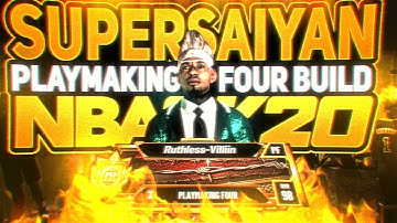 UNSTOPPABLE DEMIGOD BUILD NBA2K20 (SUPERSAIYAN PLAYMAKING FOUR) ~BEST BUILD IN NBA2K