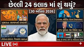 LIVE Gujarat Fatafat News | આજના સમાચાર | Latest Gujarati News | Gujarat Samachar
