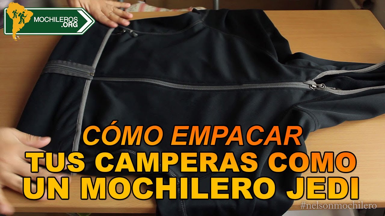 complejidad Surtido Muchas situaciones peligrosas COMO DOBLAR Y EMPACAR CASACAS Y CAPUCHAS EN LA MOCHILA - YouTube