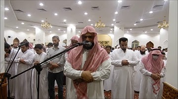 من صلاة التروايح 1438هـ نهاية  الأعراف للقارئ الشيخ عبدالكريم إبراهيم السيوي