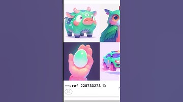 Generate 8 images from a prompt using  SREF codes in Midjourney