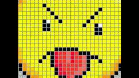 graph knitting pattern |smilies graph knitting pattern | smiles cross stitch