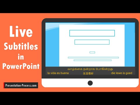 How to Show Live Subtitles in PowerPoint