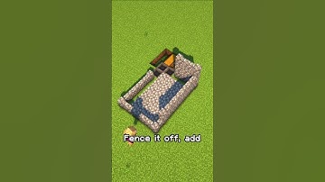 Easiest Iron Farm in Minecraft – Build in less 1 Minute!