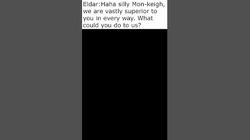 Eldar vs Average Guardsman