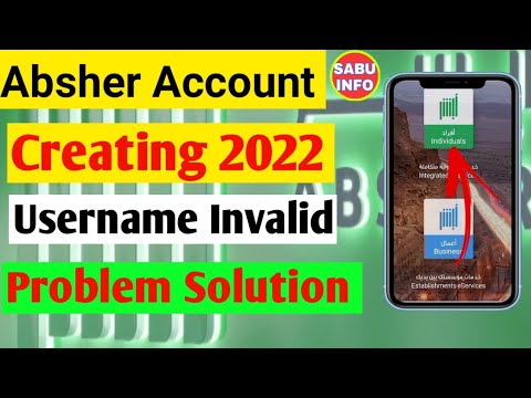 Absher Account Aise Banaye 2022 Main ?? How To Create Absher Account Only 2 min in 2022