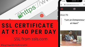 How to Install SSL Certificate From ssls.com - SSL Certificate at lowest price