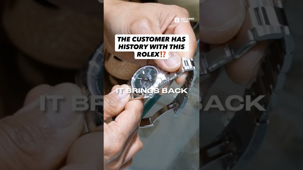 HE LOST THIS ROLEX⁉️