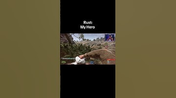 My knight in shining hazmat suit 😂 #rust #rustgame #pcgaming #gaming