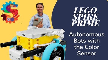LEGO Spike Prime Color Sensor Autonomous Robot