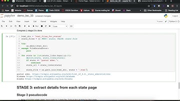 [CS 220 / CS319 Spring 2021] LEC 33 Video 3: Demo - stage 2