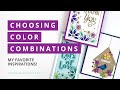 Choosing Color Combinations (+ Many Cards!)