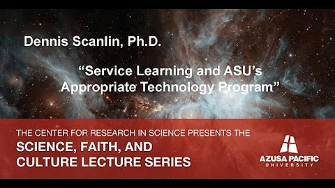 APU CRIS Lecture - Dennis Scanlin