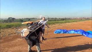 Paramotor  decolagen Alpina treino